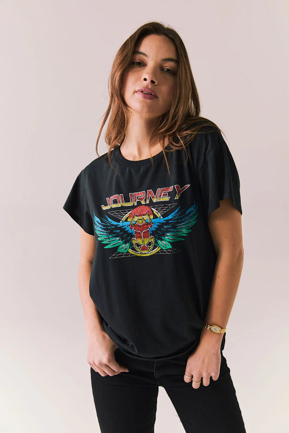 Vintage Jersey Tee BLACK