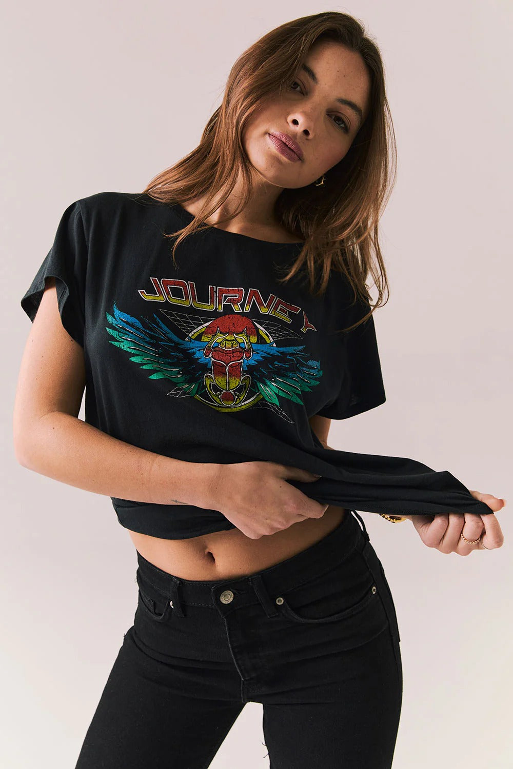 Vintage Jersey Tee BLACK