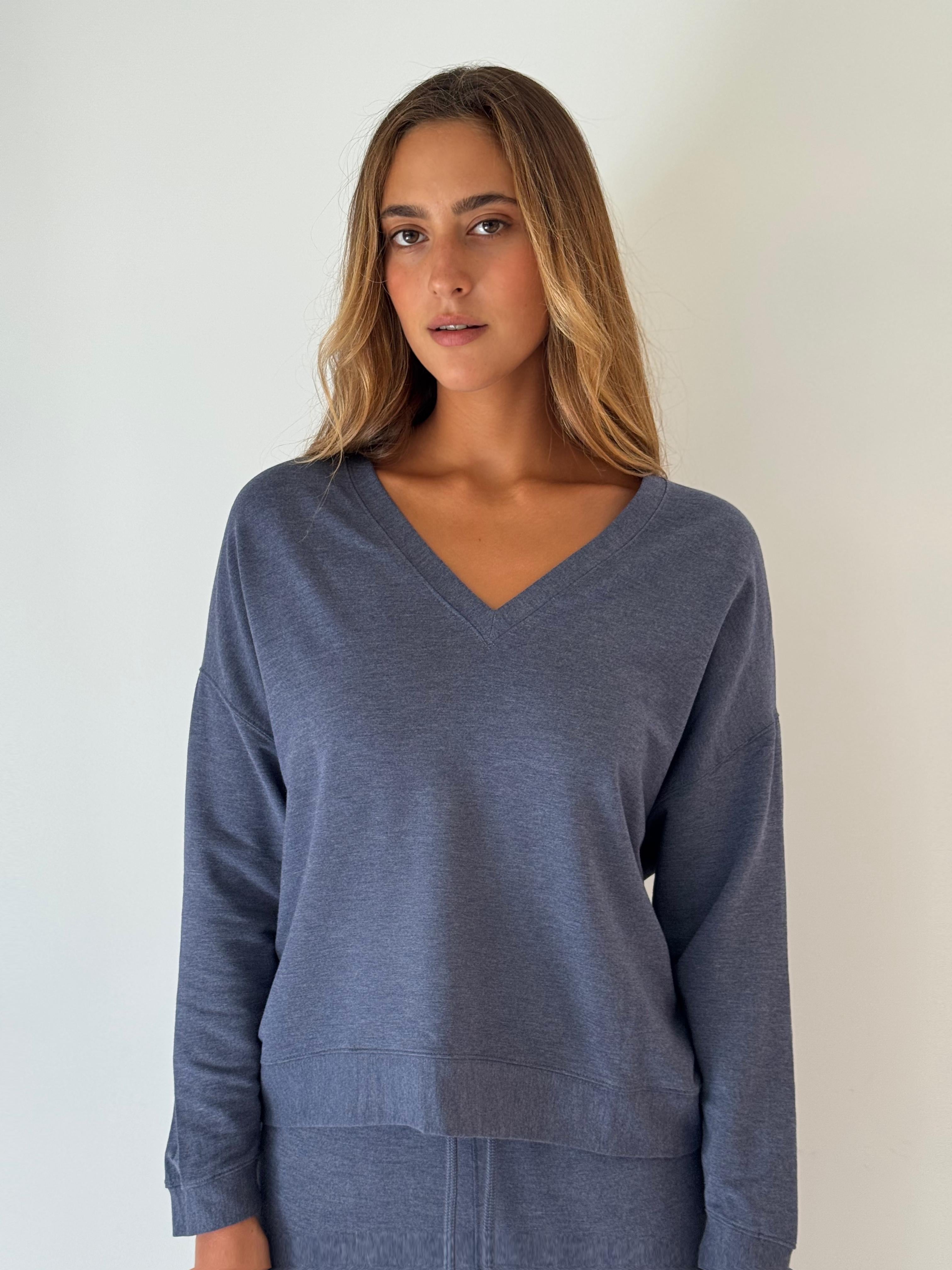 sweatshirt BLUE DENIM