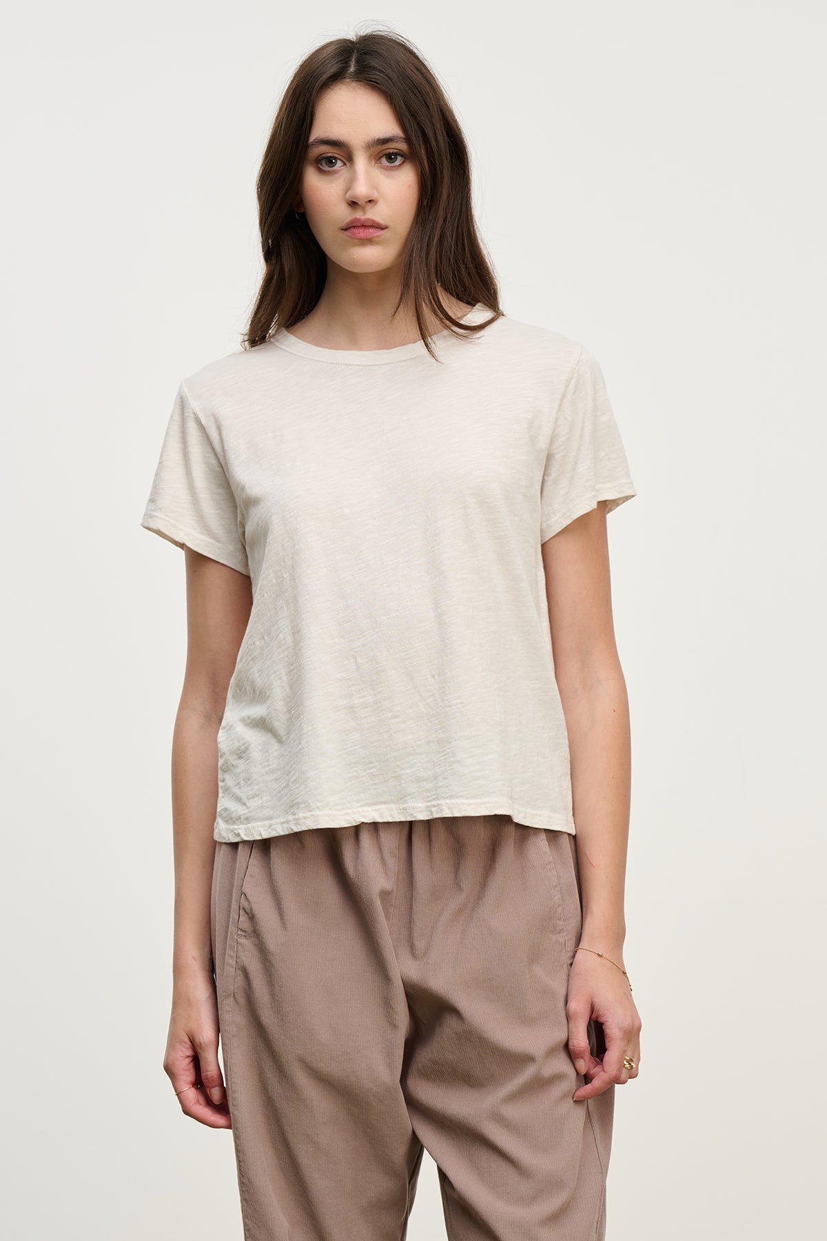 Marie crop top BISQUE