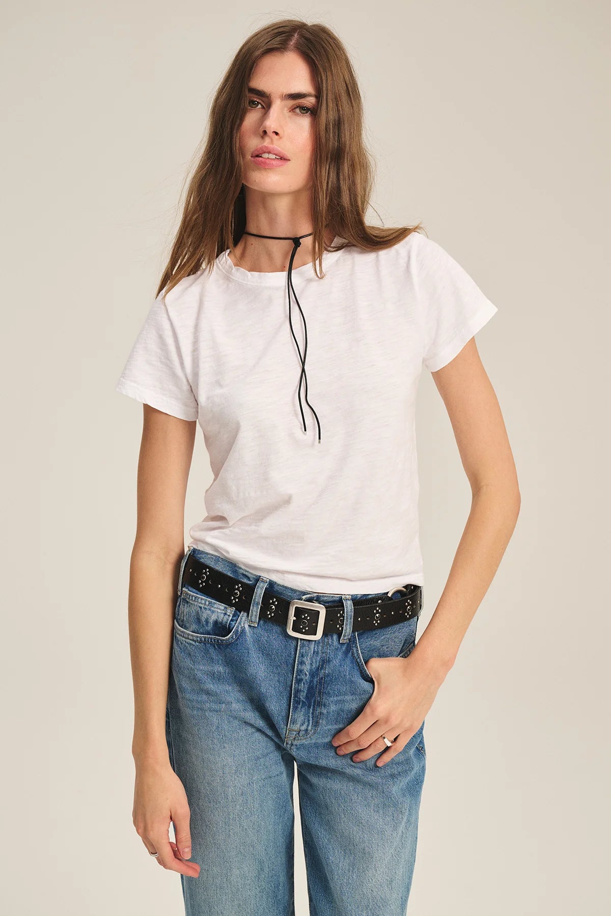 Marie crop top WHITE